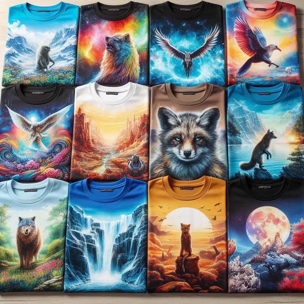 Polyester Graphical T Shirts for Men