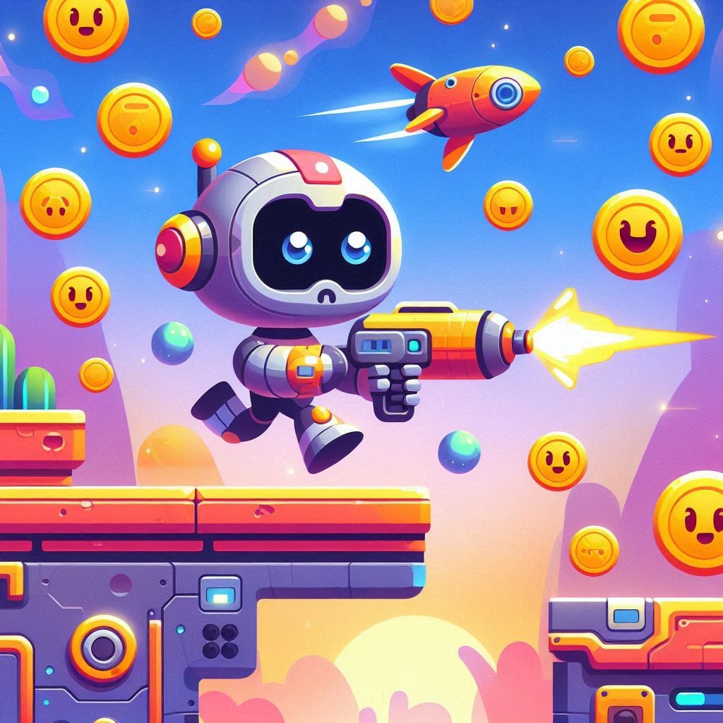 Gunbot Flash Game All Premium