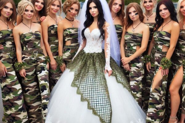 Camo Wedding Dresses