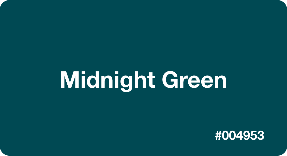 Midnight green